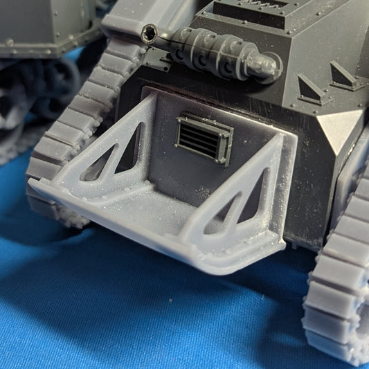 Industrial World Battle Tank Trench Rails