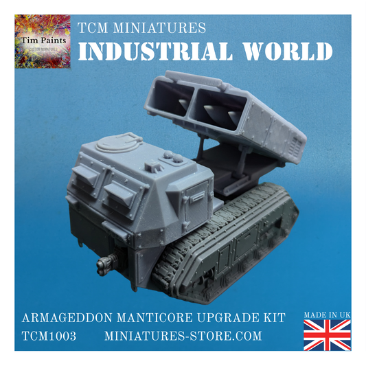 Industrial World Manticore Artillery Tank Upgrade Kit