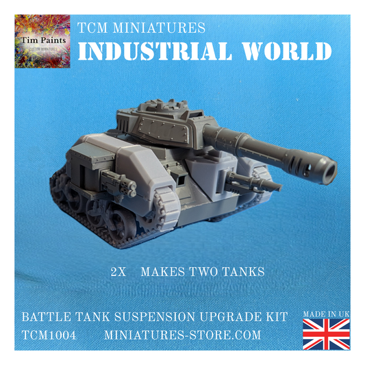 2-PACK Industrial World Battle Tank Suspension Upgrade Kit