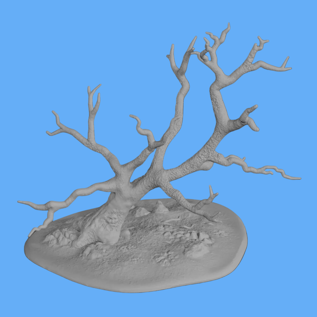 Weirwood Tree Terrain - A Song of Ice and Fire