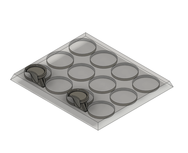 Infantry Tray Token Holder