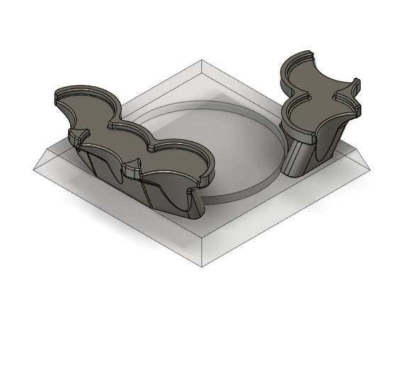 Solo Tray 3-token Holder